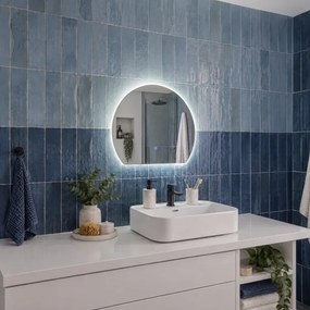 BRILAGI - LED fürdőszobai tükör ARCO LED/18W/230V 60x50 cm IP44 dimmelhető + CCT