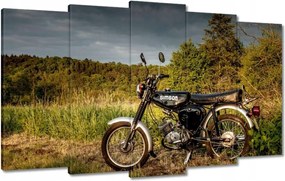 Vászonkép 100x60 Fekete Simson négyes 4