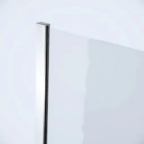 Cersanit Moduo - oldalfal 80x195cm, króm profil-átlátszó üveg, S162-007