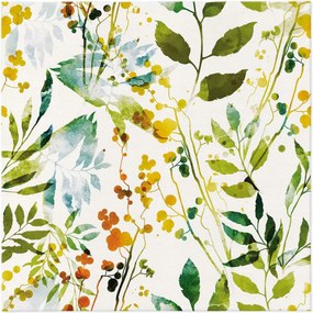 Esküvői szalvéta flizelin esküvői asztal dísz Paw Virágok 40x40 50db