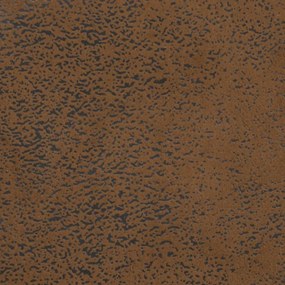 barna műbőr pad párnákkal 113x64,5x75,5 cm