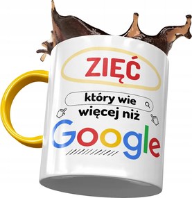 Sárga Bögre Vőnek Születésnapra Ajándék Nyomtatott Fotóval