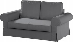 Backabro 2 személyes összecsukható kanapé huzat Ikea sötétszürke bukla