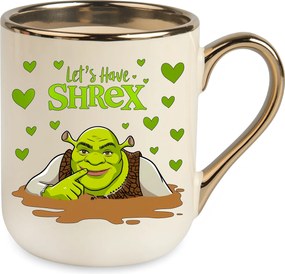 Bögre Elegáns Bézs Lets Have Shrex Ajándék Születésnap Ünnep Csomagolás
