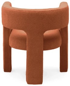 Narancssárga design fotel ALPAH B