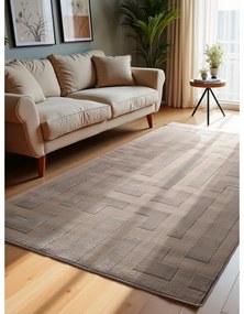 Bézs szőnyeg 120x170 cm Perles Onyx – Elle Decoration