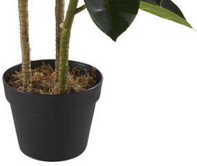 Cserepes Művirág 134 cm FICUS ELASTICA Beliani