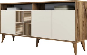Milan 160 - Walnut, Cream