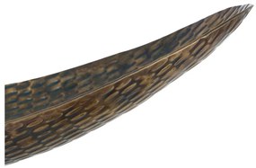 Fém dekoratív tálca 48x16 cm Bronze – Ixia