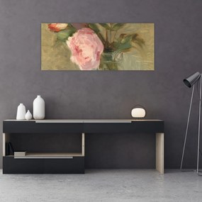 Kép - Berthe Morisot, Peonies, reprodukciók (120x50 cm)