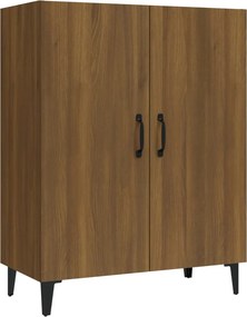 vidaXL barna tölgy színű szerelt fa tálalószekrény 70 x 34 x 90 cm