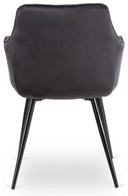 Fekete Bársony Étkezőszék. MODESTO