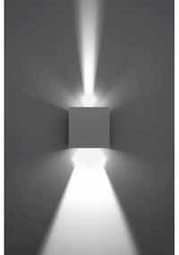 LED Kültéri fali lámpa LUCA LED/6W/230V IP54