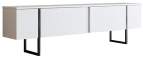 TV asztal/szekrény Luna (fehér + fekete). 1073434