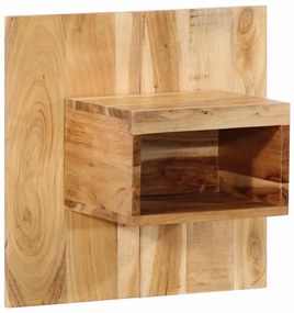 Éjjeli szekrény 50x27x50 cm tömör akácfa