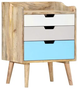 tömör mangófa éjjeliszekrény 47 x 35 x 63 cm
