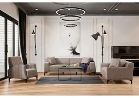 Világosbarna kanapé 215 cm Petra – Balcab Home