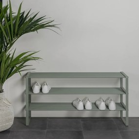 Zöld-szürke fém cipőtartó Rex – Spinder Design