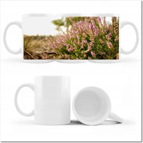 Nyomott mintás bögre Erdei láp Tobozok