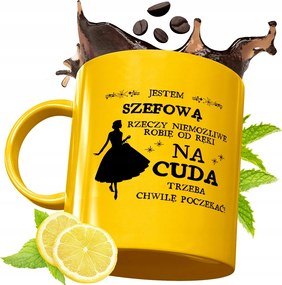 Prémium Arany Bögre Főnöknek Ajándék Nyomtatott Fotóval