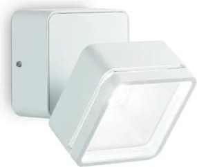 IDEAL LUX 285528 OMEGA SQUARE Modern Kültéri Fali Lámpa LED IP54