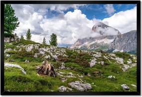 Poszterek keretben 60x40 Hegyi kilátás Tájkép