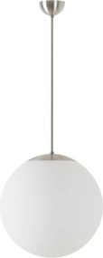 Osmont ADR45330 Adria P3 függesztett üveglámpa, rozsdamentes acél, szálcsiszolt fehér Ip