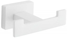 Mexen Arno kettős törölközőkampó, fehér - 7020735-20