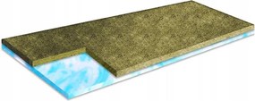 Matracvédő Topper 140x190 Marsh tengerifű merevített H2 4,5 cm