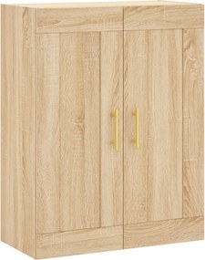 vidaXL sonoma tölgy szerelt fa fali szekrény 69,5 x 34 x 90 cm