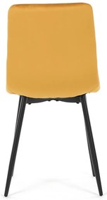 Étkezőszék garnitúra CT-281 YEL4, 4 db
