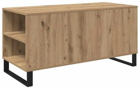 vidaXL Dohányzóasztal Artisan tölgy 102 x 44,5 x 50 cm Faanyag