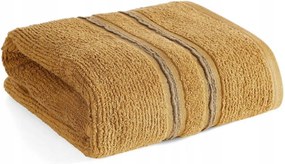 Fürdőlepedő Dina 70x140 cm mustársárga kiváló minőségű puha