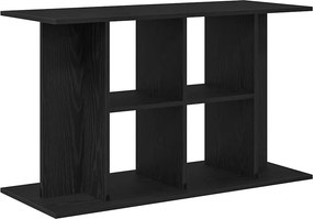 vidaXL fekete tölgyfa akváriumállvány 100 x 40 x 60 cm rétegelt fából