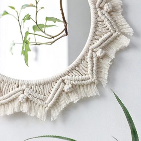 Boho fali tükör 50CM 322047