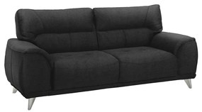 3 személyes LIVORNO kanapé fekete színben C928300  FRISCO 3ER SOFA
