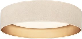 Brilagi-LED mennyezeti lámpa VELVET SIMPLE LED/24W/230V 4000K Ø 45 cm krém/arany