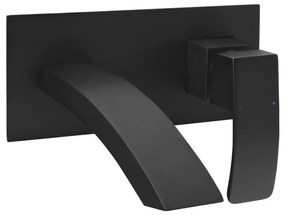 Sapho - GINKO mosdócsaptelep matt fekete