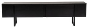 TV asztal Serenity Wood Fekete