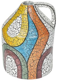 Terrakotta Dekor váza 38 Színes PUTRAJAYA Beliani