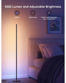 Govee - LED RGBW Fényerőszabályozható állólámpa LITE MATTER LED/24W/230V Wi-Fi