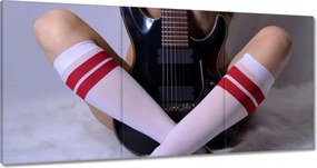 Festmények 180x90 Gitár Szerelmem Zene