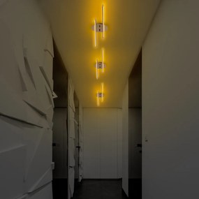 Umut 13297 arany fém LED függőlámpa, 86 x 17 cm