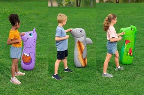 Bestway Krokodil felfújható bokszzsák, 89 cm