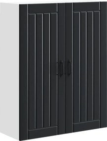 vidaXL Konyhaszekrény Fekete 80 x 31 x 100 cm Faanyag