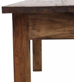 tömör mahagóni fa dohányzóasztal 98 x 73 x 45 cm