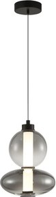 MILAGRO ML0344 DAPHNE Modern Led Függesztett Lámpa Fekete LED IP20
