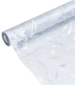 2 db matt virágminta PVC ablakfólia