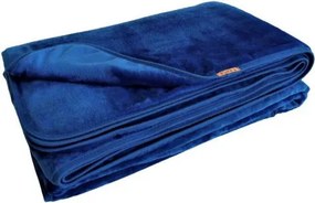 Vastag meleg dupla rétegű flanel Fleece szürke takaró