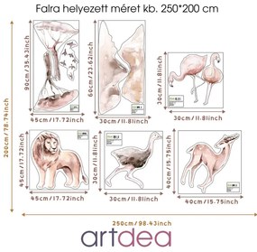 Oroszlános Szavanna Falmatrica XXL